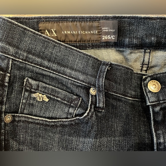 Armani Exchange women’s skinny jeans 26 - Picture 2 of 5